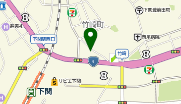 GSパーク 下関の地図画像
