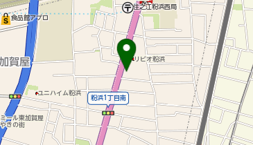 GSパーク 粉浜一丁目駐車場の地図画像