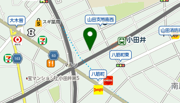 GSパーク 名古屋小田井駅西駐車場の地図画像