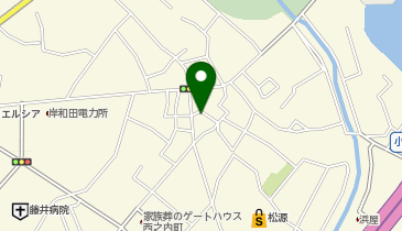 GSパーク 西之内町第二駐車場の地図画像
