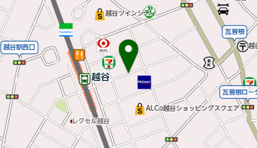 GSパーク 越谷一丁目駐車場の地図画像