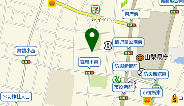 GSパーク 甲府駐車場の地図画像