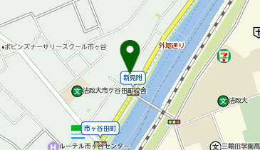 GSパーク 市ケ谷田町第三駐車場の地図画像