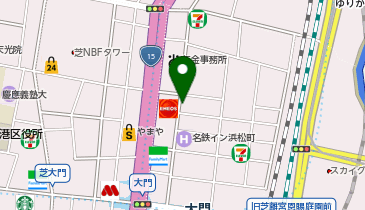 GSパーク 浜松町一丁目駐車場の地図画像