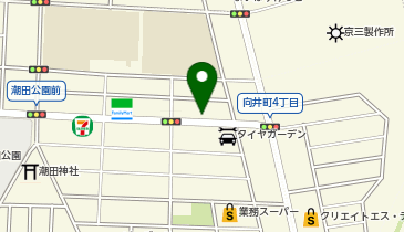 GSパーク 鶴見向井町駐車場の地図画像