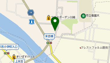 GSパーク 川崎小倉駐車場の地図画像