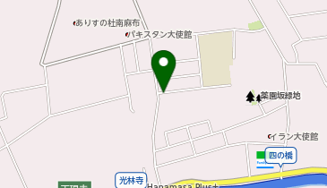 GSパーク 南麻布三丁目駐車場の地図画像