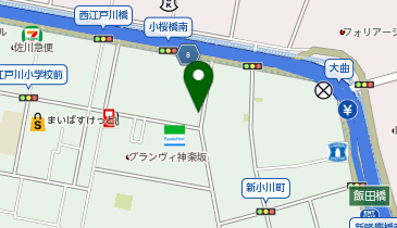 GSパーク 東五軒町第一駐車場の地図画像