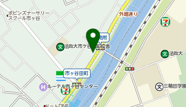 GSパーク 市谷田町二丁目駐車場の地図画像