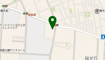 GSパーク 東大和桜が丘駐車場の地図画像