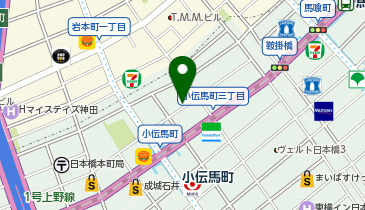 GSパーク 日本橋小伝馬町駐車場の地図画像