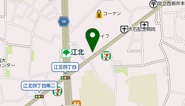 GSパーク 西新井本町駐車場の地図画像