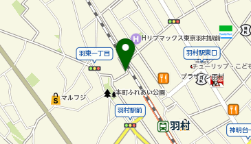 GSパーク 羽村駅前駐車場の地図画像