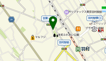 GSパーク 羽村駅前第二駐車場の地図画像