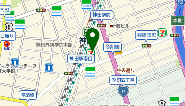 GSパーク 神田駅前駐車場の地図画像