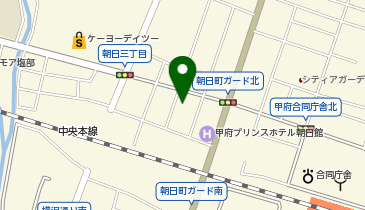 朝日2丁目駐車場 の地図画像