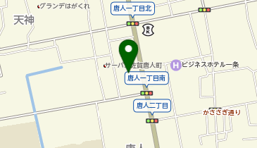 イーパーク唐人の地図画像