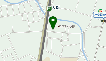 大保駐車場の地図画像