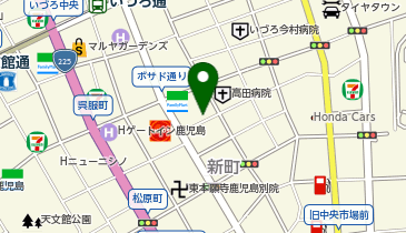 テクノパーキング新町第2駐車場の地図画像