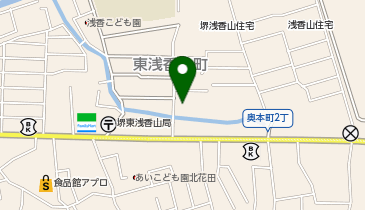 浅香山住宅駐車場の地図画像