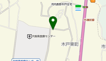 河内長野木戸住宅駐車場の地図画像