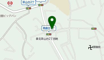 高倉台第1住宅駐車場の地図画像