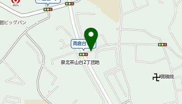 高倉台第1住宅駐車場第2の地図画像