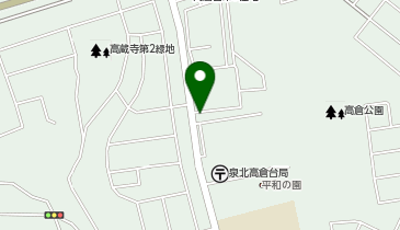 高倉台第3住宅駐車場の地図画像