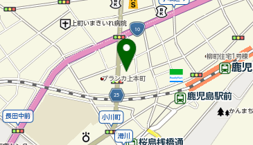 テクノパーキング上本町第2の地図画像