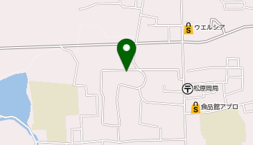 松原岡住宅駐車場の地図画像