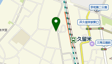 JR久留米駅京町駐車場の地図画像