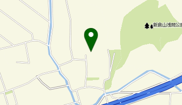 新倉山浅間公園第1駐車場(1)の地図画像