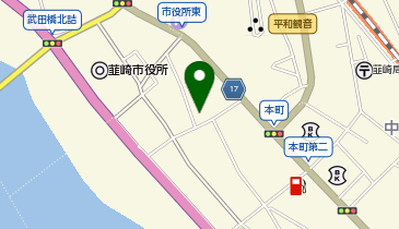 にらさき文化村駐車場の地図画像