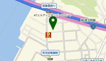 グリーンパーク江波第1の地図画像