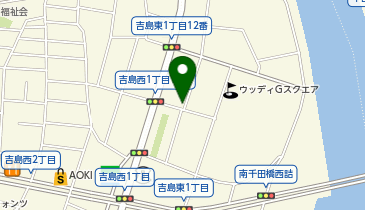 グリーンパーク吉島東第1 の地図画像