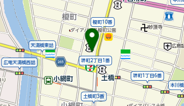 グリーンパーク土橋第1の地図画像