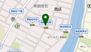 グリーンパーク東観音町第2の地図画像