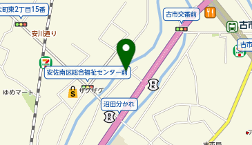 グリーンパーク中須第1の地図画像