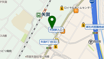 グリーンパーク矢賀第1の地図画像