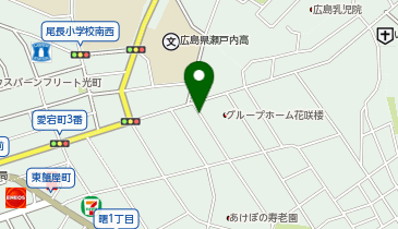 グリーンパーク尾長西第1の地図画像