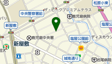 テクノパーキング新屋敷の地図画像