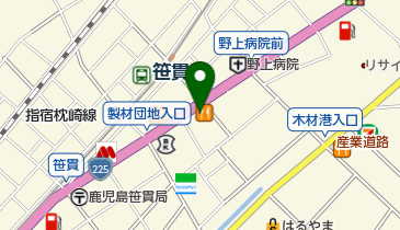 テクノパーキング笹貫の地図画像