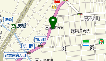 テクノパーキング真砂町第2の地図画像