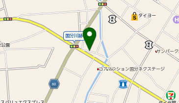 テクノパーキング国分中央3丁目の地図画像