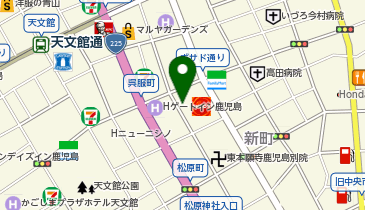 テクノパーキング新町の地図画像