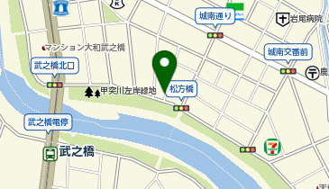 イニジオパーキング新屋敷の地図画像