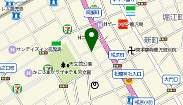 イニジオパーキング千日町の地図画像