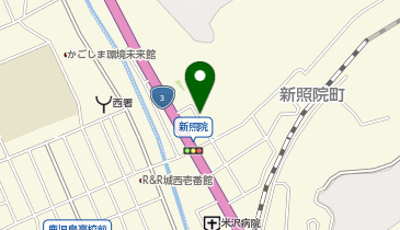 テクノパーキング新照院町の地図画像