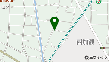 アメニティーパーク西加瀬の地図画像