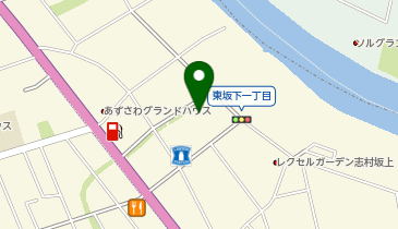 タイムパーキング東坂下の地図画像